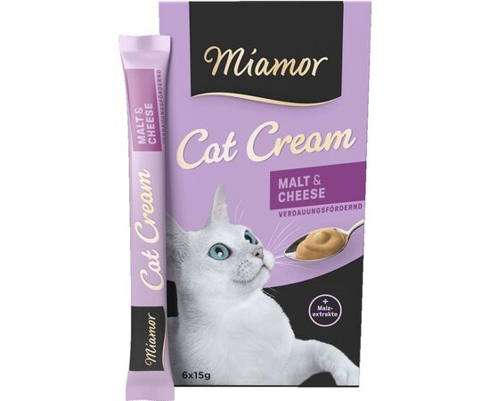 MIAMOR CAT CONFECT - MALT CREAM +KASE 6X15G