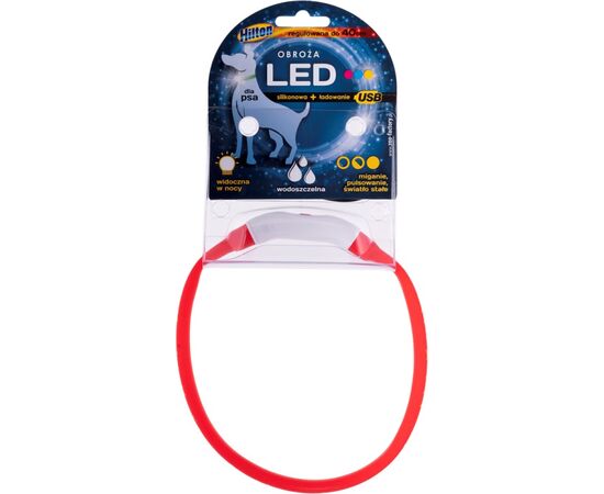 HILTON LED OBROŻA SILIKONOWA 1,4X0,8X40CM Z USB DLA PSA