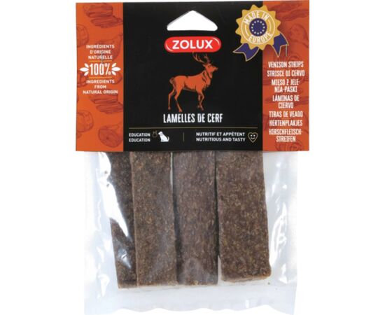 ZOLUX DEER STRIPS - DOG TREAT - 100G