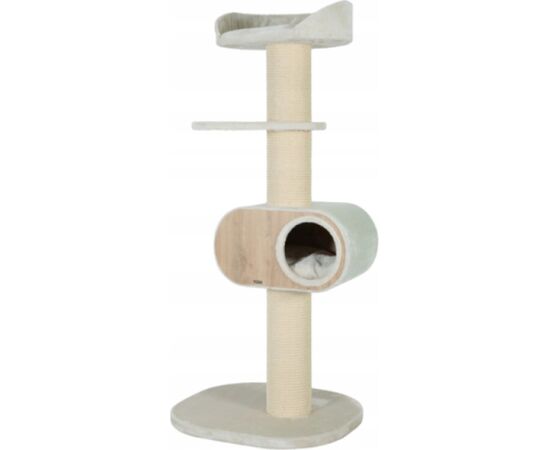 ZOLUX SCRATCHING POST WONDERFUL CAT 3 COLOUR BEIGE - CAT SCRATCHING POST - 62.5 X 63 X 158 CM
