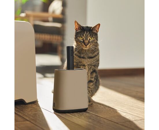 ROTHO ŁOPATKA Z PODSTAWKĄ +WORKI 16X8CM CAPPUCCINO