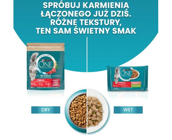 PURINA NESTLE PURINA ONE STERILCAT RICH IN BEEF AND WHEAT 800G