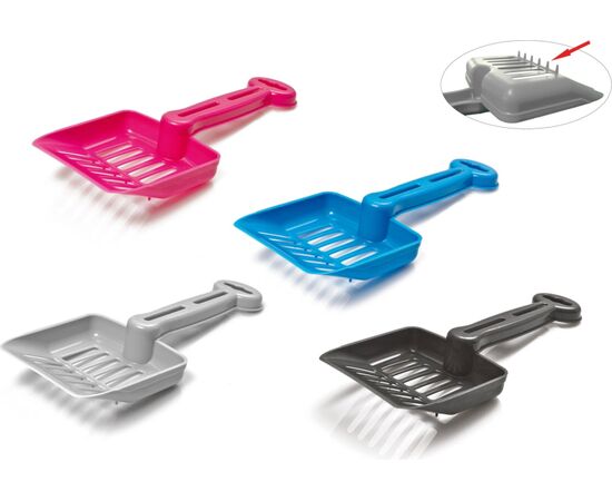 HILTON ŁOPATKA DO KUWET  28CMX12CM MIKX KOLOR