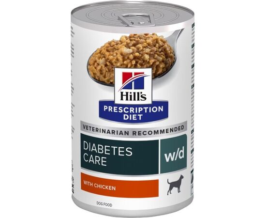 HILL'S PD W/D DIABETES CARE, CHICKEN, CAN,DLA PSA 370 G