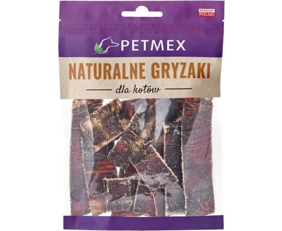 PETMEX BEEF GULLET STRIPS - CAT TREATS - 40G