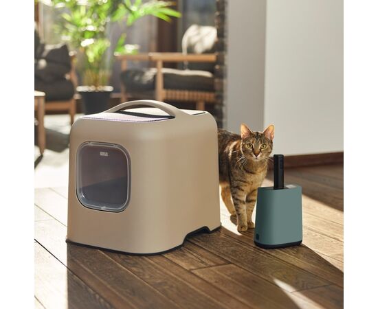 ROTHO ŁOPATKA Z PODSTAWKĄ +WORKI 16X8CM GREEN