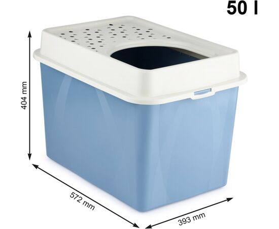 ROTHO BERTY ECO BLUE - CAT LITTER BOX