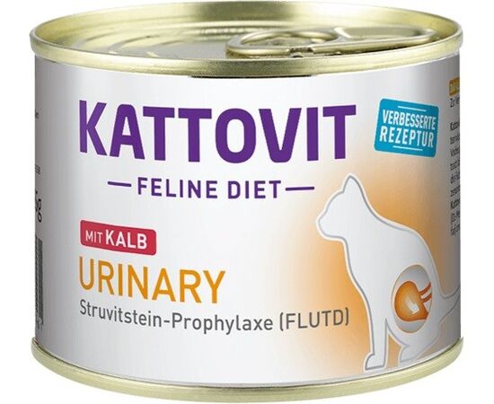 KATTOVIT FELINE DIET URINARY VEAL - WET CAT FOOD - 185G