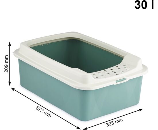 ROTHO BONNIE ECO GREEN - CAT LITTER BOX