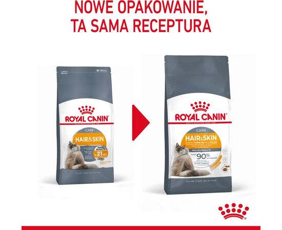 ROYAL CANIN HAIR & SKIN CARE CATS DRY FOOD 0,4 KG