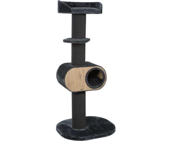 ZOLUX SCRATCHING POST WONDERFUL CAT 3 COLOUR GREY - CAT SCRATCHING POST - 62.5 X 63 X 158CM