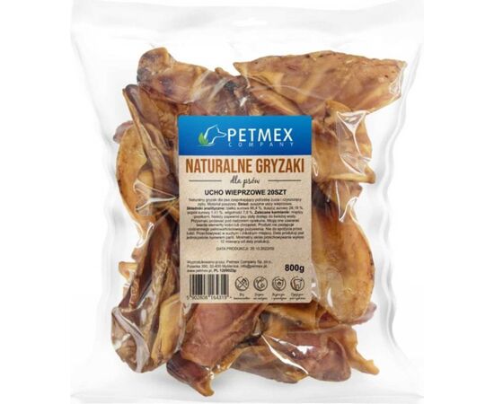 PETMEX PORK EAR - DOG CHEW - 20 PCS.