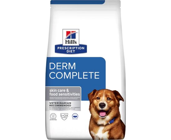HILL'S PRESCRIPTION DIET DERM COMPLETE CANINE - DRY DOG FOOD - 12 KG