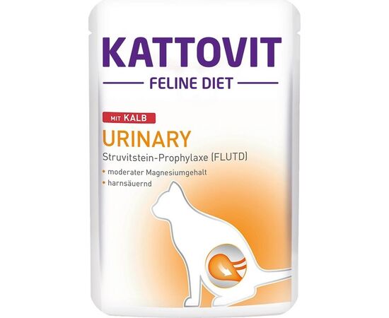KATTOVIT FELINE DIET URINARY - WET CAT FOOD - 12 X 85G