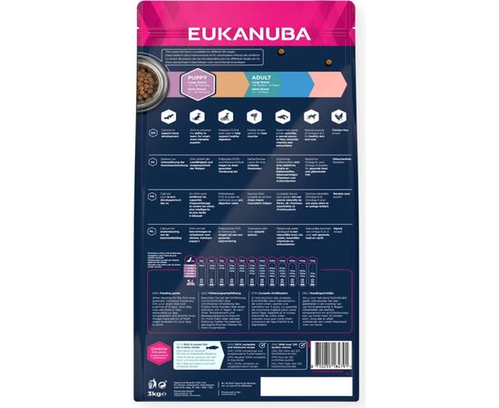 EUKANUBA PUPPY LARGE BREED GRAIN FREE OCEAN FISH - DRY DOG FOOD - 3KG
