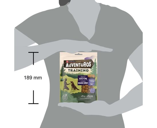 PURINA NESTLE PURINA ADVENTUROS TRAINING VENISON DOG TREAT - 115G