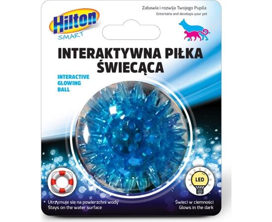 HILTON SMART INTERAKTĪVA KVĒLOJOŠA BUMBA 5CM KAĶIEM/SUŅIEM