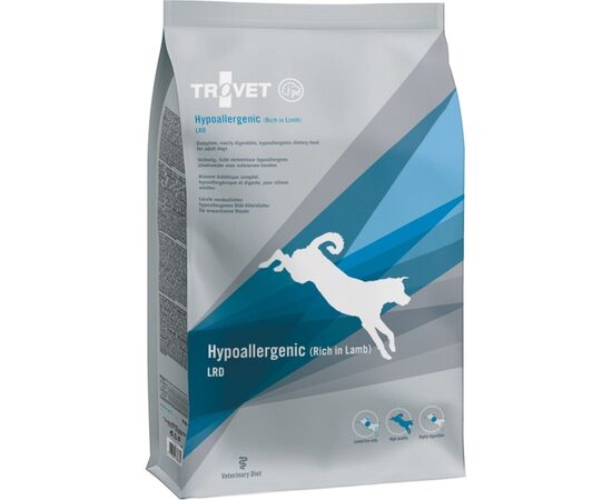 TROVET HYPOALLERGENIC LRD LAMB - DRY DOG FOOD - 10KG