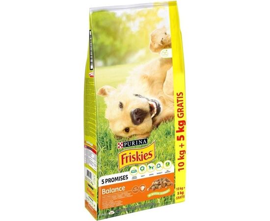 PURINA NESTLE PURINA FRISKIES BALANCE DOG CHKN&VEG 10+5KG