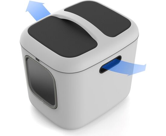 ROTHO BIALA XL WHITE - CAT LITTER BOX