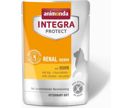 ANIMONDA INTEGRA PROTECT RENAL NIEREN WITH CHICKEN - WET FOOD FOR CATS - 85 G