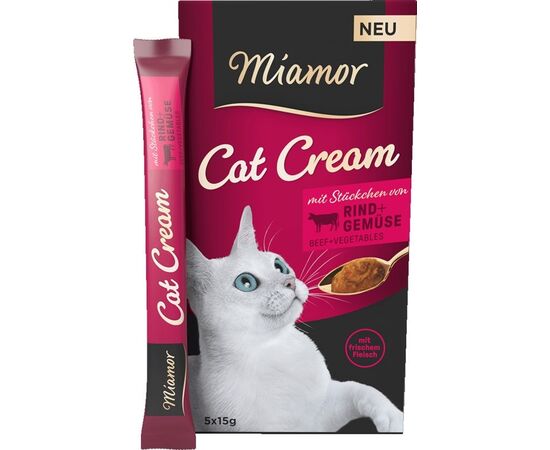 MIAMOR CREAM PASTA Z WOŁOWINĄ 6X15G