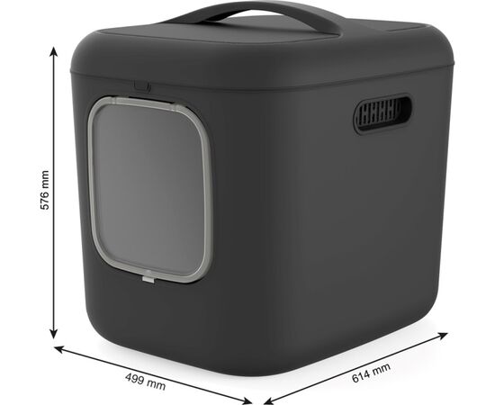 ROTHO BIALA XL ANTHRACITE - CAT LITTER BOX