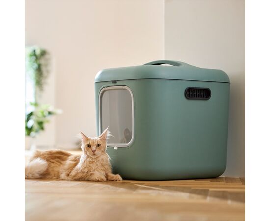 ROTHO BIALA XL GREEN - CAT LITTER BOX