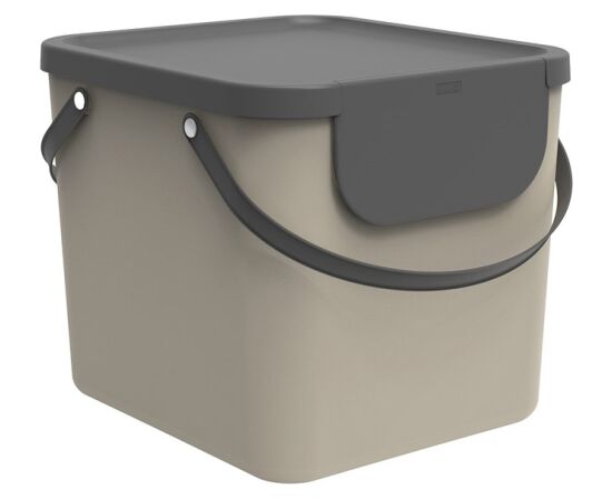 ROTHO POJEMNIK DO SEGREGACJI ODPADÓW 40L ALBULA CAPPUCCINO