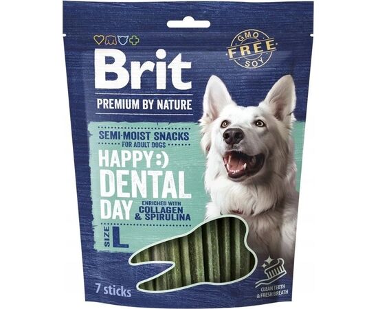 BRIT PREMIUM DOG SNACK DENTAL L - DOG TREAT - 250G