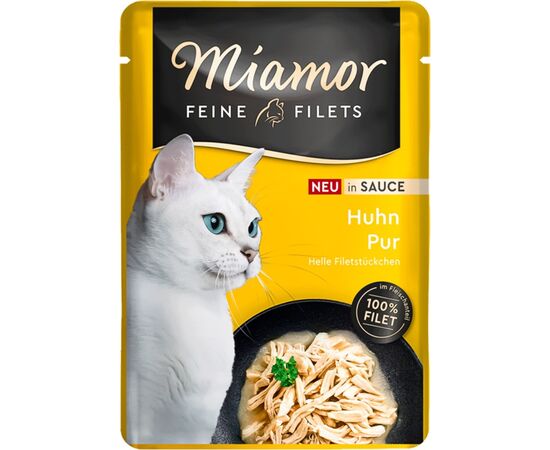 MIAMOR FEINE FILETS CZYSTY KURCZAK W SOSIE 100G