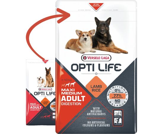VERSELE-LAGA ADULT DIGESTION MEDIUM & MAXI 12.5 KG