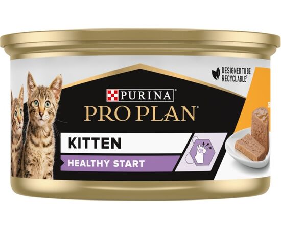 PURINA NESTLE PURINA PRO PLAN KITTEN MUS Z KURCZAKIEM 85G