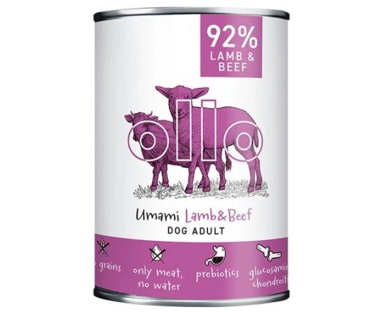DOLINA NOTECI OLLO UMAMI LAMB AND BEEF – WET DOG FOOD – 400 G