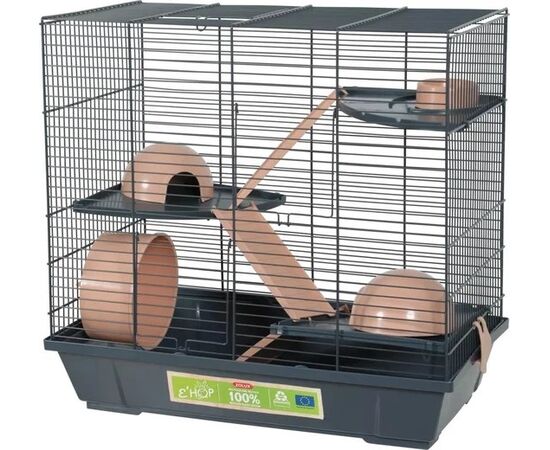 ZOLUX CAGE EHOP FOR HAMSTER TRIPLE 50 CM - PINK