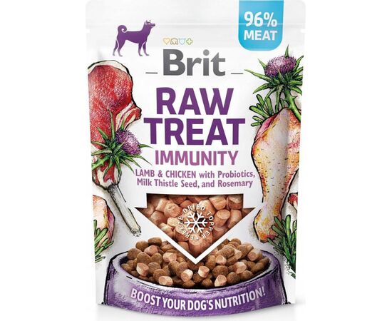BRIT RAW TREAT IMMUNITY LAMB & CHICKEN – DOG TREAT – 40 G