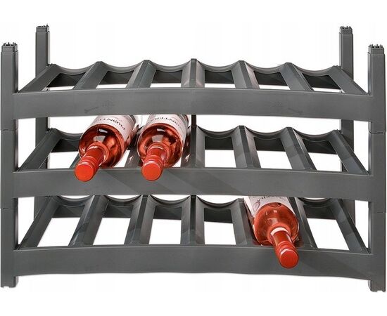 ROTHO VARIO TABLETOP WINE RACK 6 BOTTLE(S) GREY