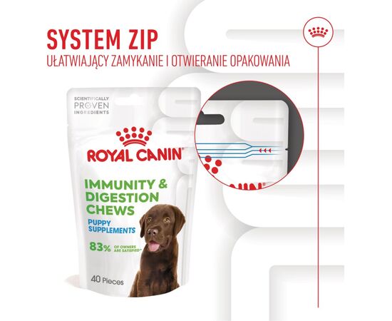 ROYAL CANIN SUPPLEMENTS DOG IMMUNITY & DIGEST PUPPY - DOG VITAMINS - 100G