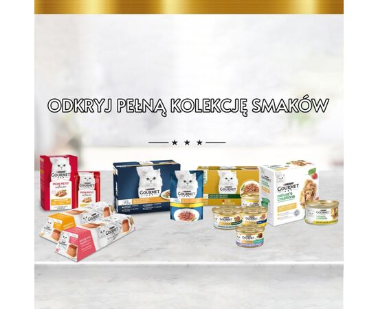 PURINA NESTLE PURINA GOURMET PERLE MINI FILLETS IN SAUCE - WET CAT FOOD - 60X85G