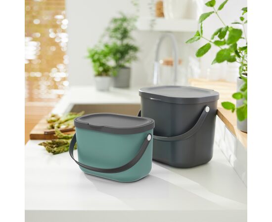 ROTHO POJEMNIK NA ODPADY BIO 3.2L ALBULA ZIELONY