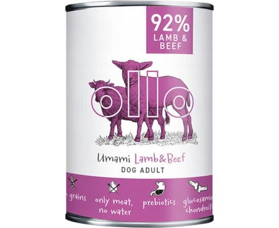 DOLINA NOTECI OLLO UMAMI LAMB AND BEEF – WET DOG FOOD – 400 G