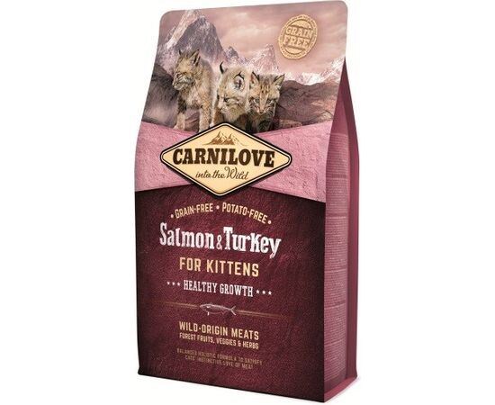 CARNILOVE CAT SALMON & TURKEY FOR KITTENS 6KG