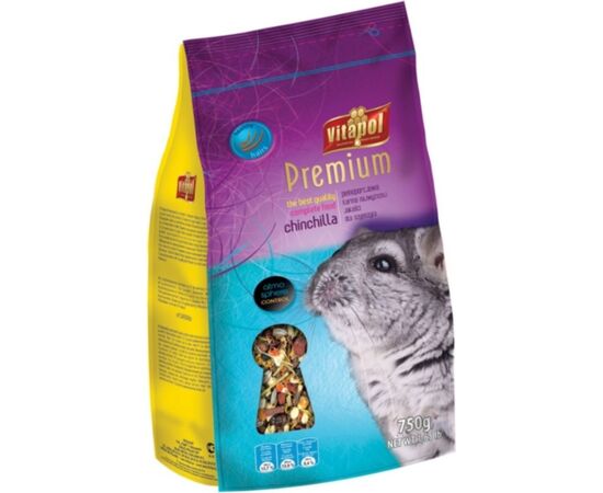 VITAPOL COMPLETE FOOD FOR CHINCHILLAS - 750 G