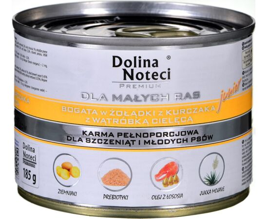 DOLINA NOTECI PREMIUM JUNIOR GIZZARDS AND LIVER 185G