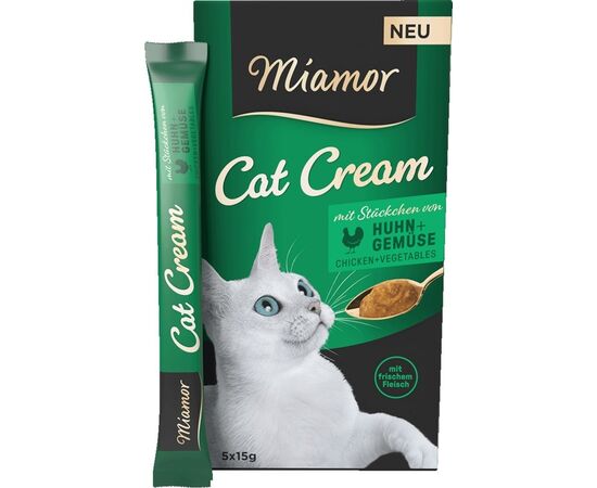 MIAMOR CREAM PASTA Z KURCZAKIEM I WARZYWAMI 5X15G