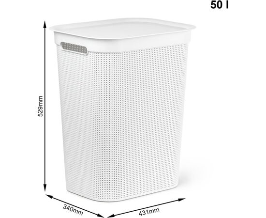 ROTHO BRISEN  - LAUNDRY BASKET - 50L