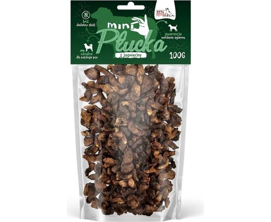 SYTA MICHA MINI LAMB LUNGS - DOG TREAT - 100G