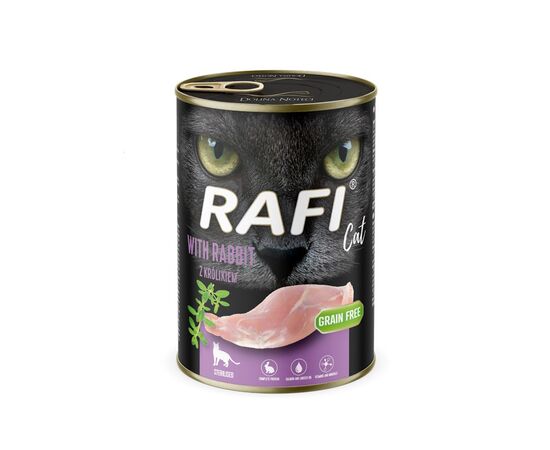 DOLINA NOTECI RAFI CAT ADULT WITH RABBIT - WET CAT FOOD - 400G