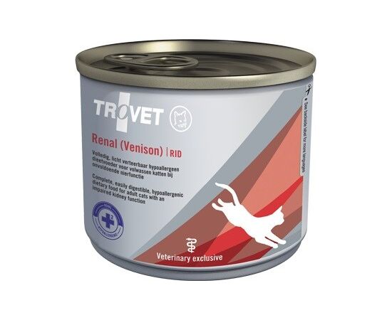 TROVET RENAL RID VENISON - WET CAT FOOD - 200G