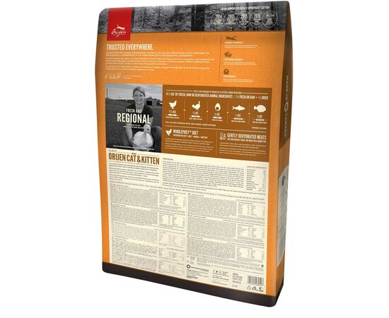 ORIJEN CAT & KITTEN CATS DRY FOOD CHICKEN, FISH, TURKEY 1.8 KG